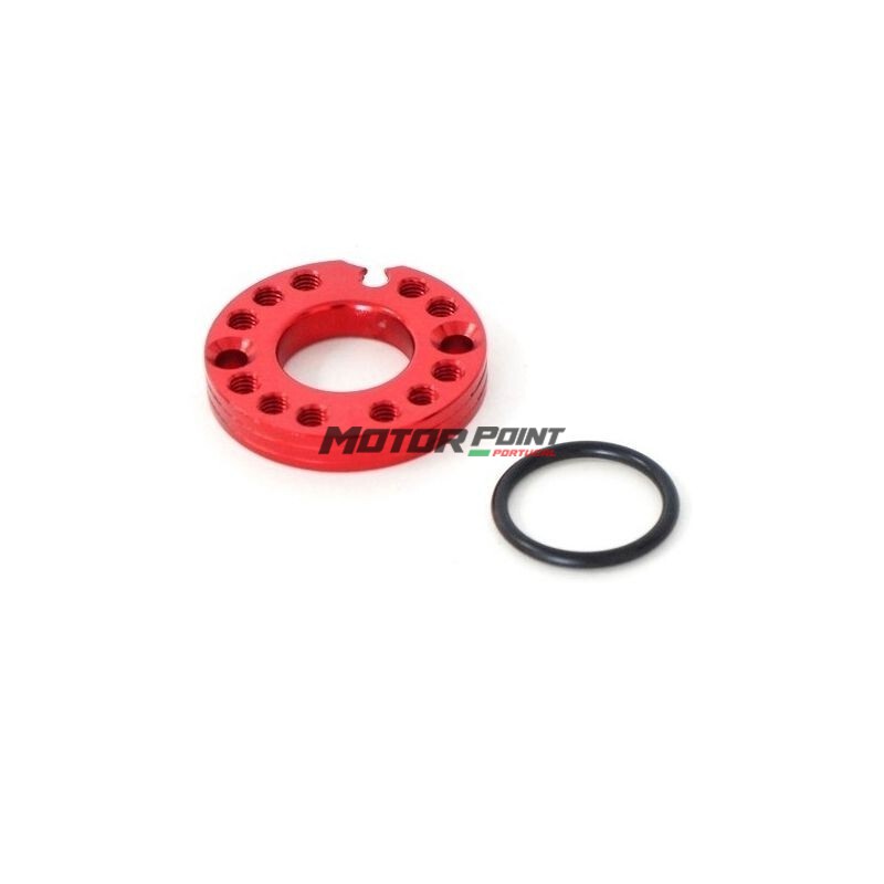 Carburettor Spinner Adjuster Plate - Red