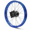 14" front aluminum rim Racing - Blue axle ø15mm