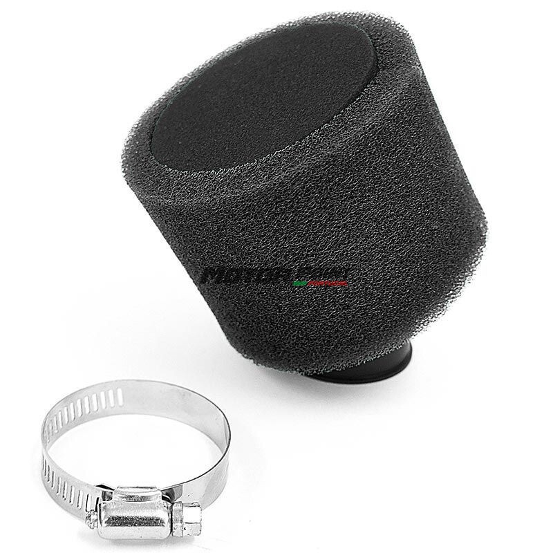 Air filter Double foam Black ø50mm