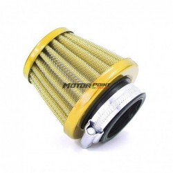 Air filter steel Gold - ø38mm