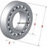 Wheel bearing NTN 6202-2RS Double density