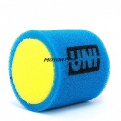 Air filter UNI Blue/Yellow - ø37mm