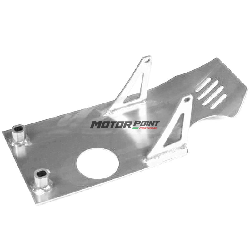 Engine Protection Plate Aluminum - Silver