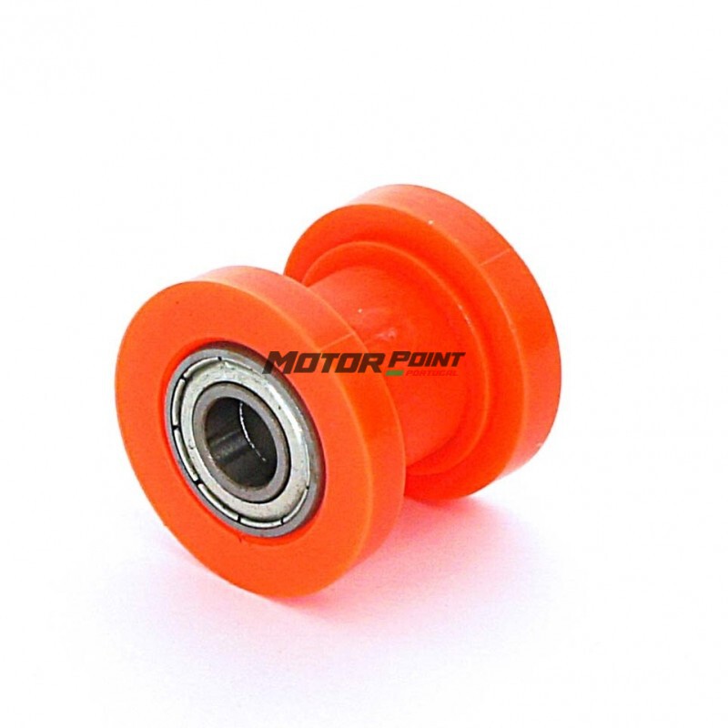 Chain roller teflon - ø10mm Orange