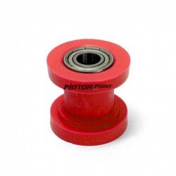 Chain roller teflon - ø8mm Red