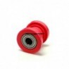 Chain roller teflon - ø8mm Red