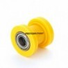 Chain roller teflon - ø8mm Yellow