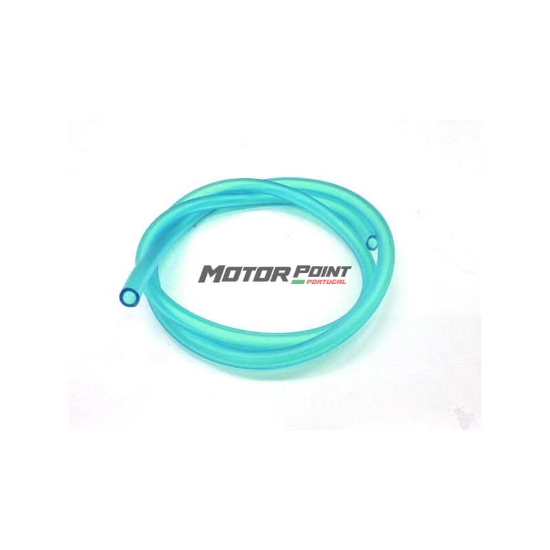 Fuel hose 1m ARIETE - Translucent blue