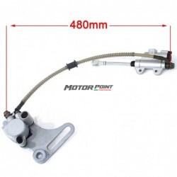 Braking system rear axle ø15mm - grey