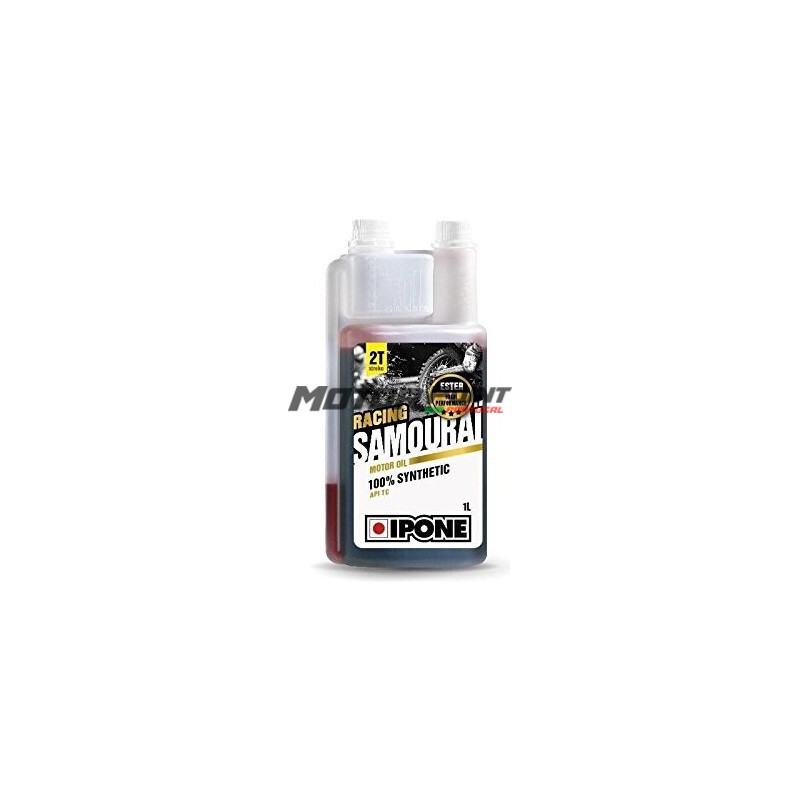 Oil IPONE Samouraï Racing - 2-stroke Fully Synthetic - 1L Strawberry