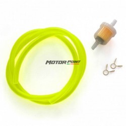 Fuel hose + filter - Yellow