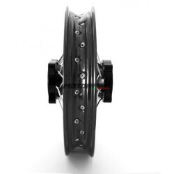 copy of 14" rear steel rim Racing - Black axle ø15mm