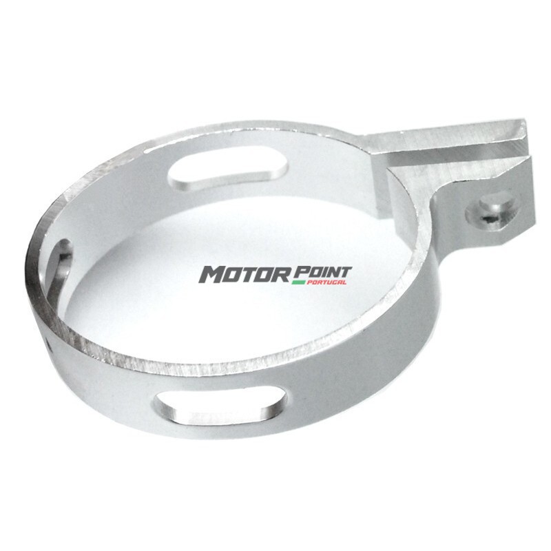 Exhaust bracket Oval aluminum