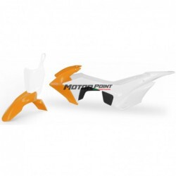 CRF110 Plastic Kit - Orange / White