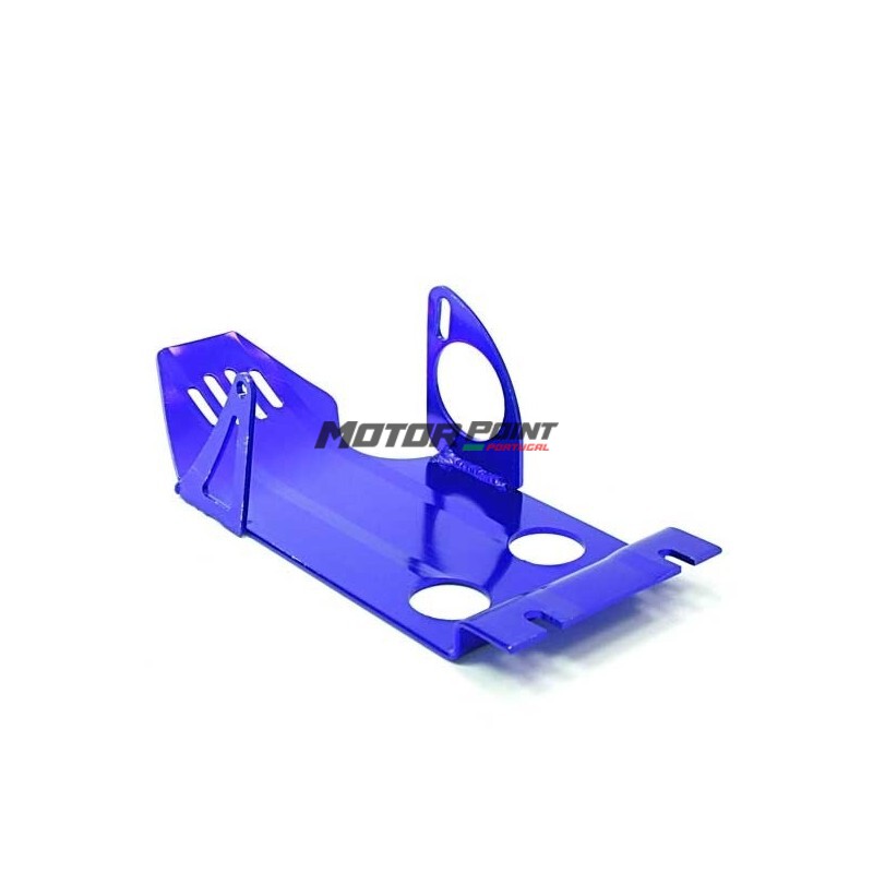 Engine protection plate for engine with E-starter - Blue