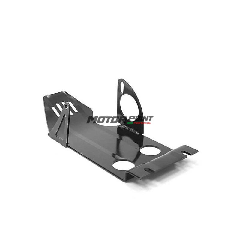Engine protection plate for engine with E-starter - Black